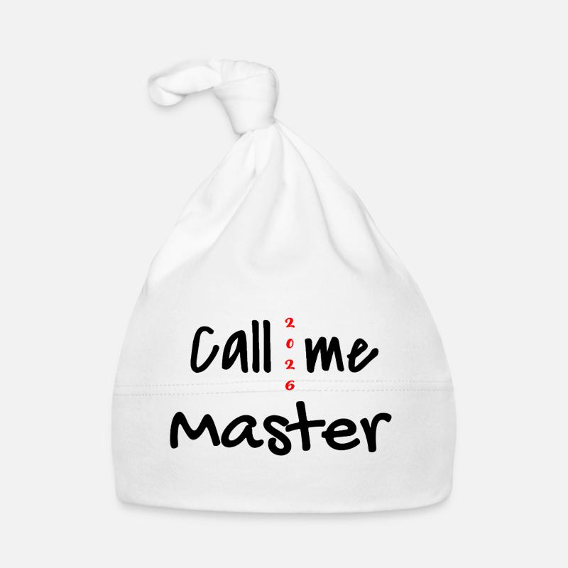 Master 2026 Graduation Graduation Organic Baby Cap