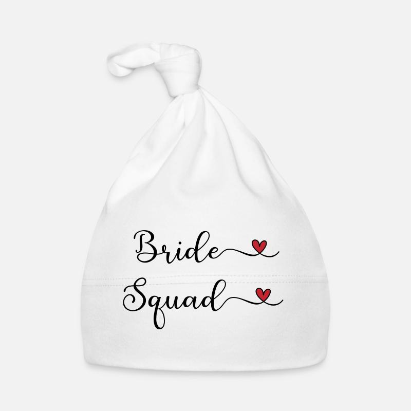 Bride Squad - Team Braut Organic Baby Cap