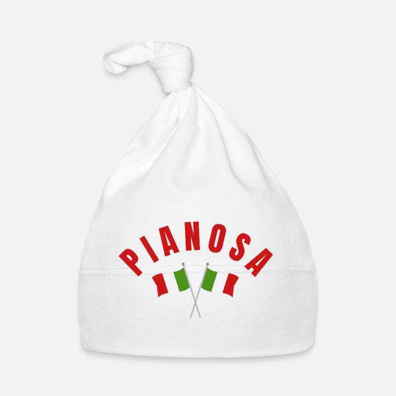 Pianosa Italian Flags  Organic Baby Cap