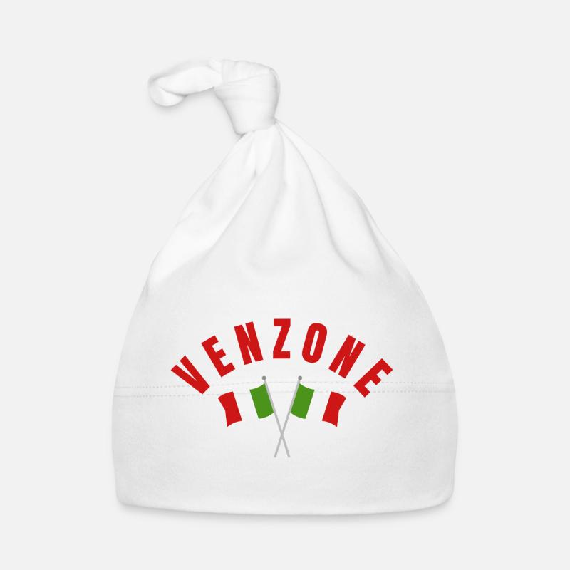 Drapeaux italiens de Venzone Bonnet bio Bébé