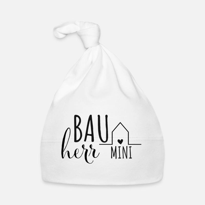 Client Bébé Enfant Occupation Construction de maison Chantier Bonnet bio Bébé