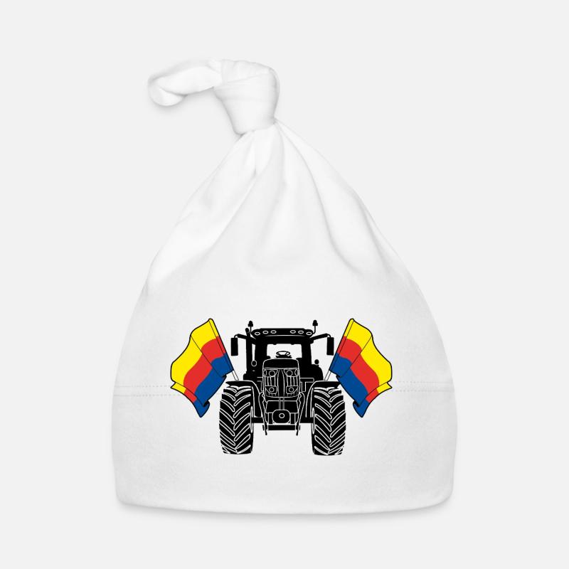 North Holland_Tractor_Pride Organic Baby Cap