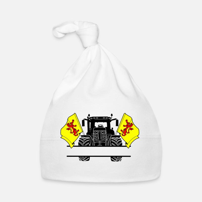 South Holland_Tractor_Custom_Edition Organic Baby Cap