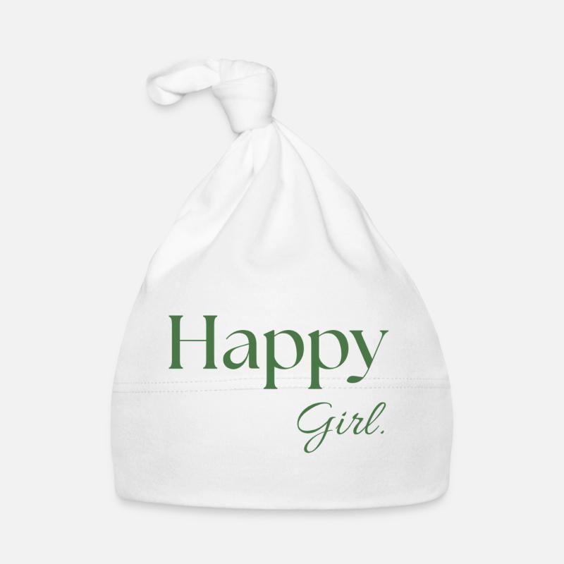 Bonne fille. Bonnet bio Bébé