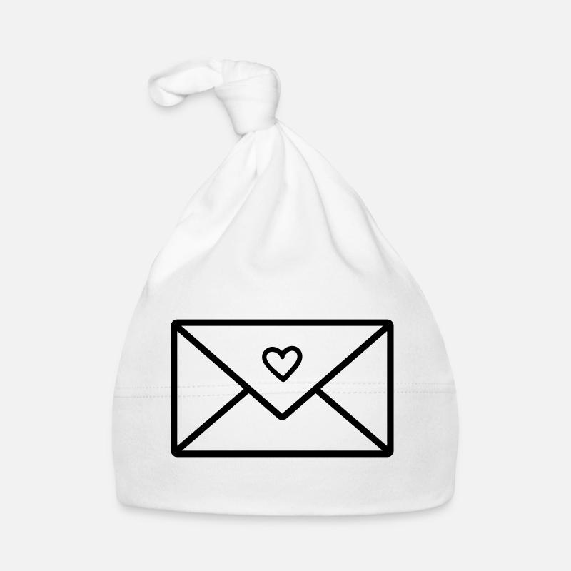 Liebesbrief Baby Bio-Mütze