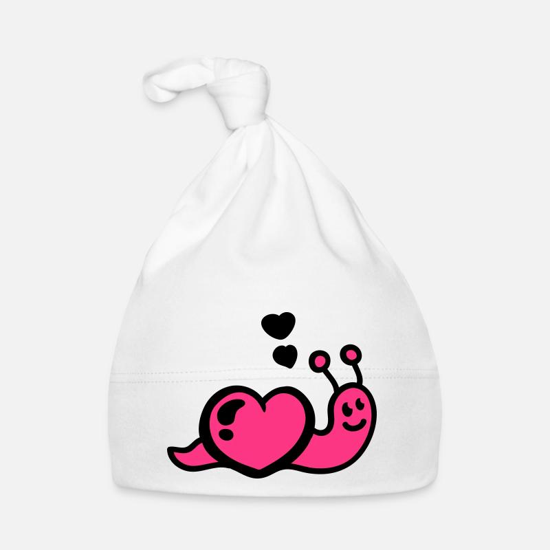 Ver du cœur Bonnet bio Bébé