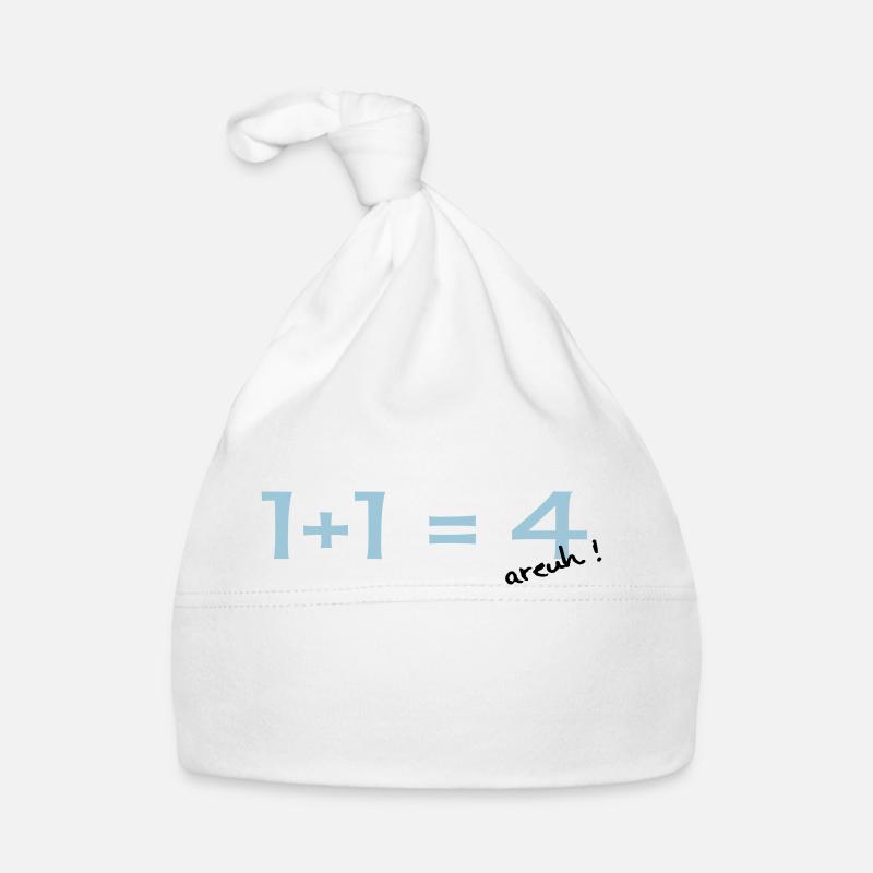 1 + 1 = 4 Bonnet bio Bébé