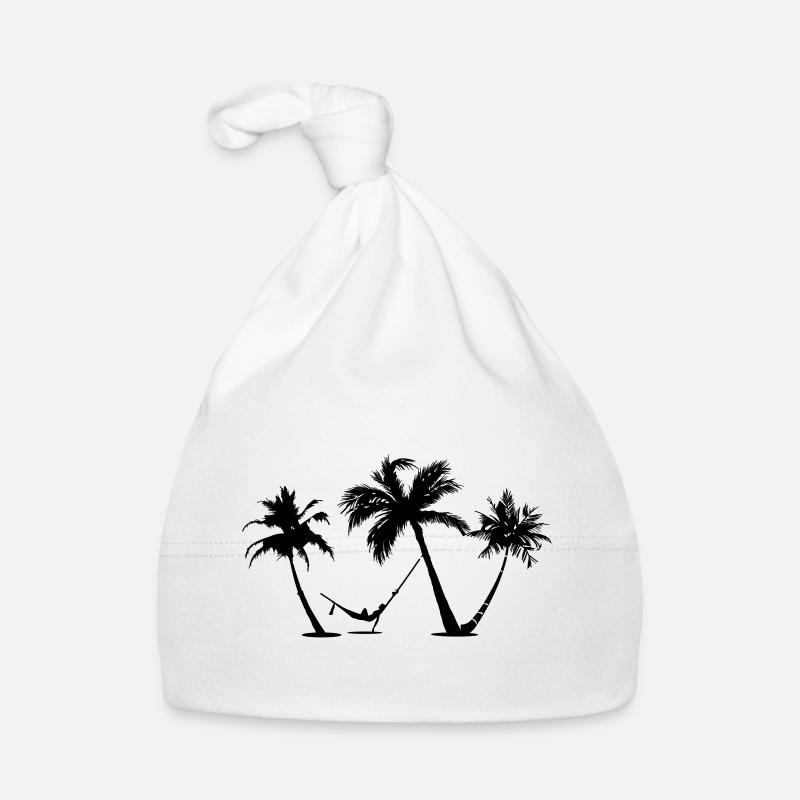 Urlaub unter Palmen ✔ Baby Bio-Mütze