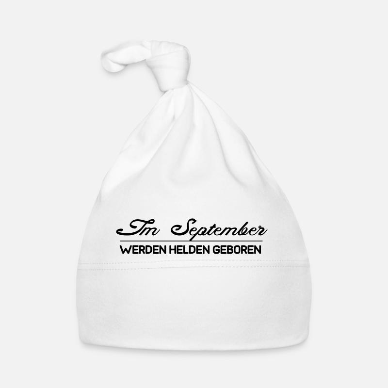 September Helden Baby Bio-Mütze