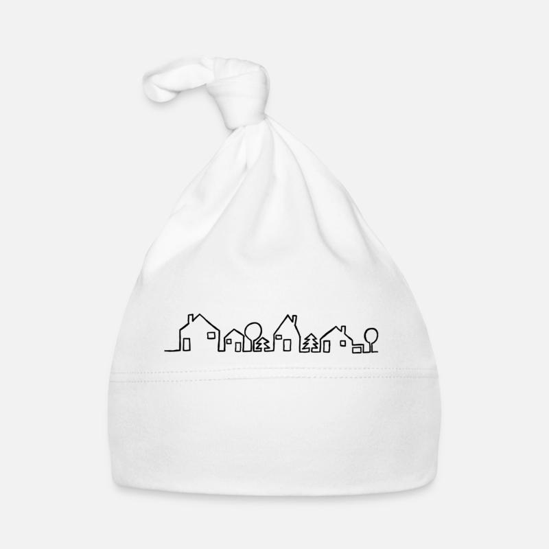 Häuser Baby Bio-Mütze