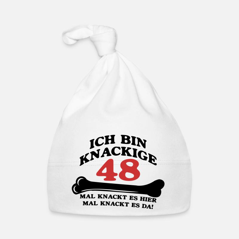 Geburtstag - Ich bin Knackige 48 Baby Bio-Mütze