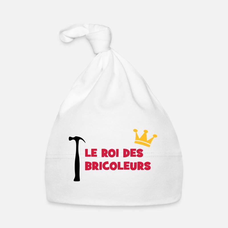 Le Roi des Bricoleurs Bonnet bio Bébé