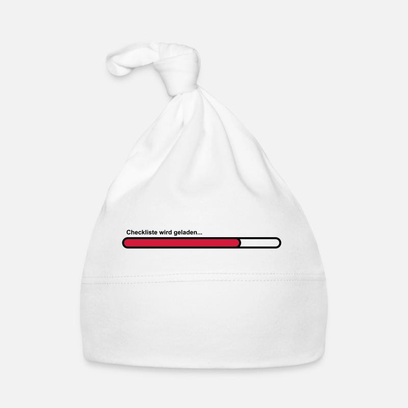 checklist Organic Baby Cap