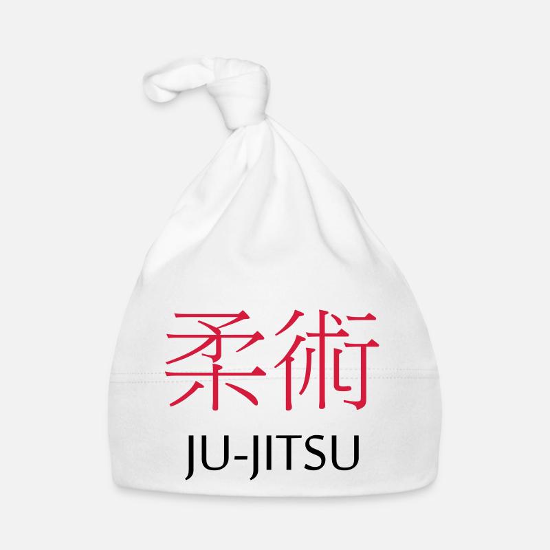 Ju-Jitsu - Baby Bio-Mütze - Weiß