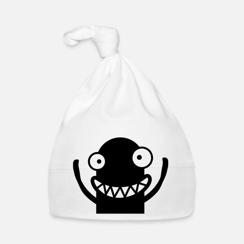 Funny Monster Bonnet bio Bébé