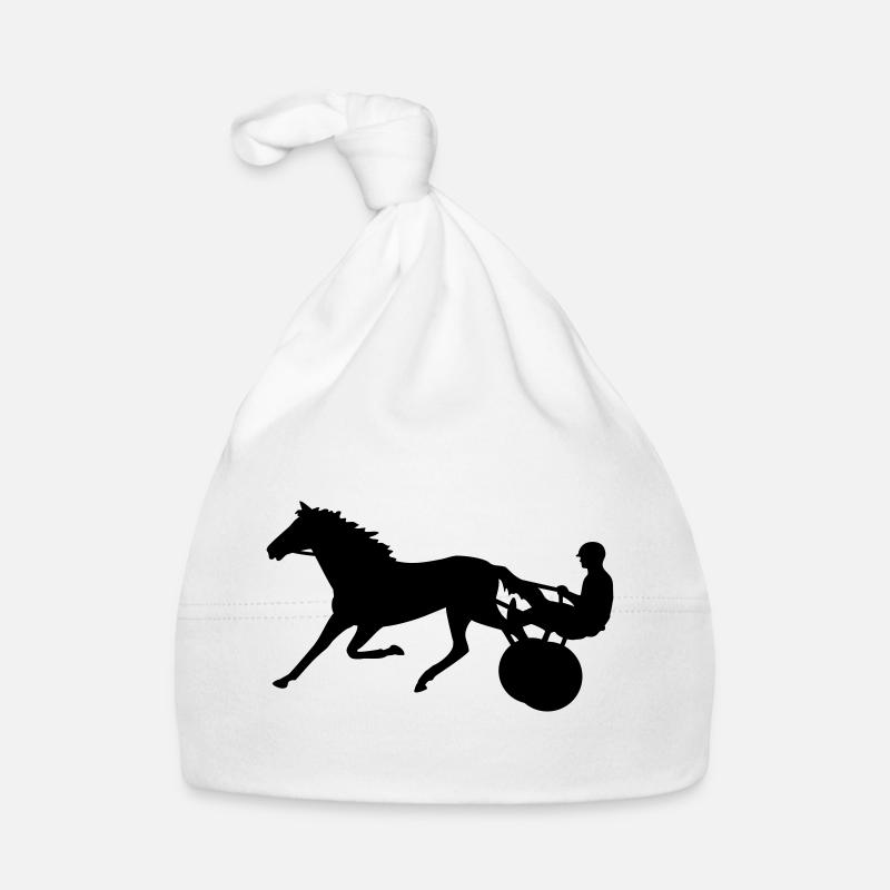 trotter - Bonnet bio Bébé - blanc