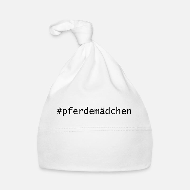 hashtag_pferdemaedchen Baby Bio-Mütze