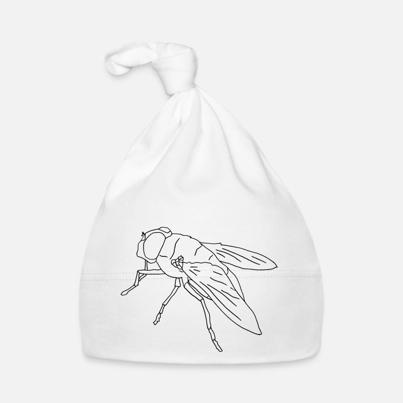 Mouche mouche mouche Bonnet bio Bébé