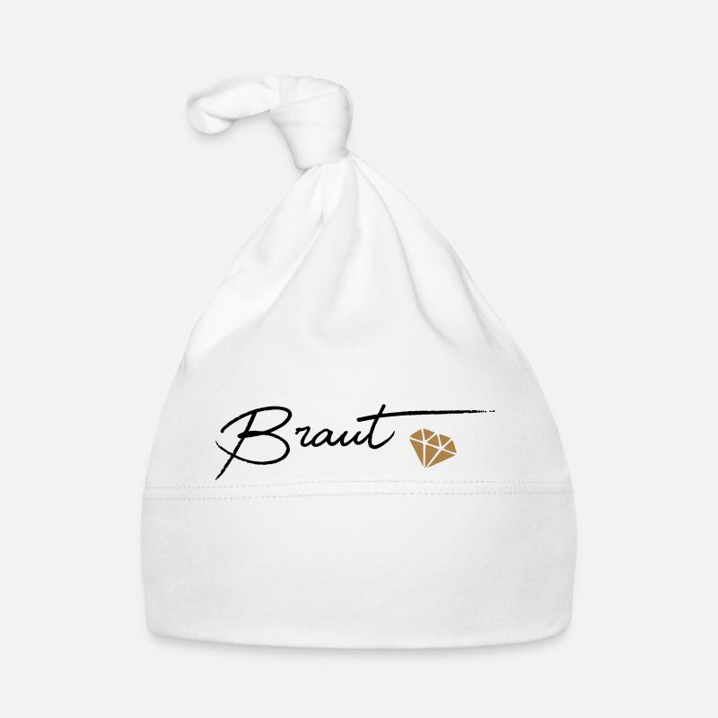 Braut Baby Bio-Mütze