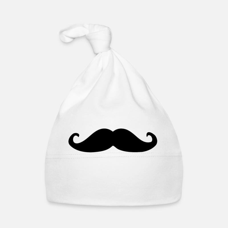 Masque à barbe - moustache moustache Bonnet bio Bébé
