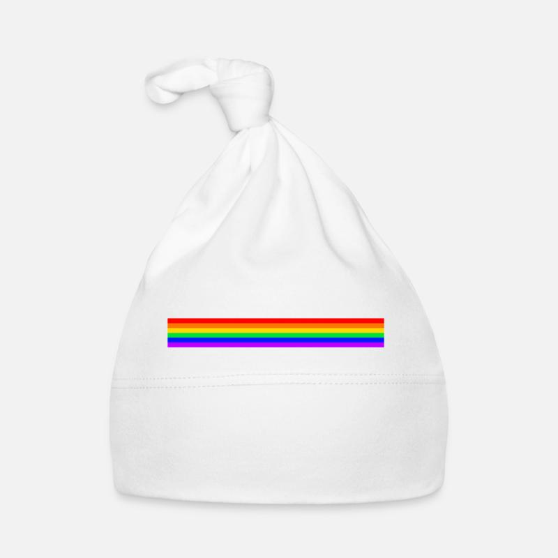 RAINBOW STYLE - Baby Bio-Mütze - Weiß