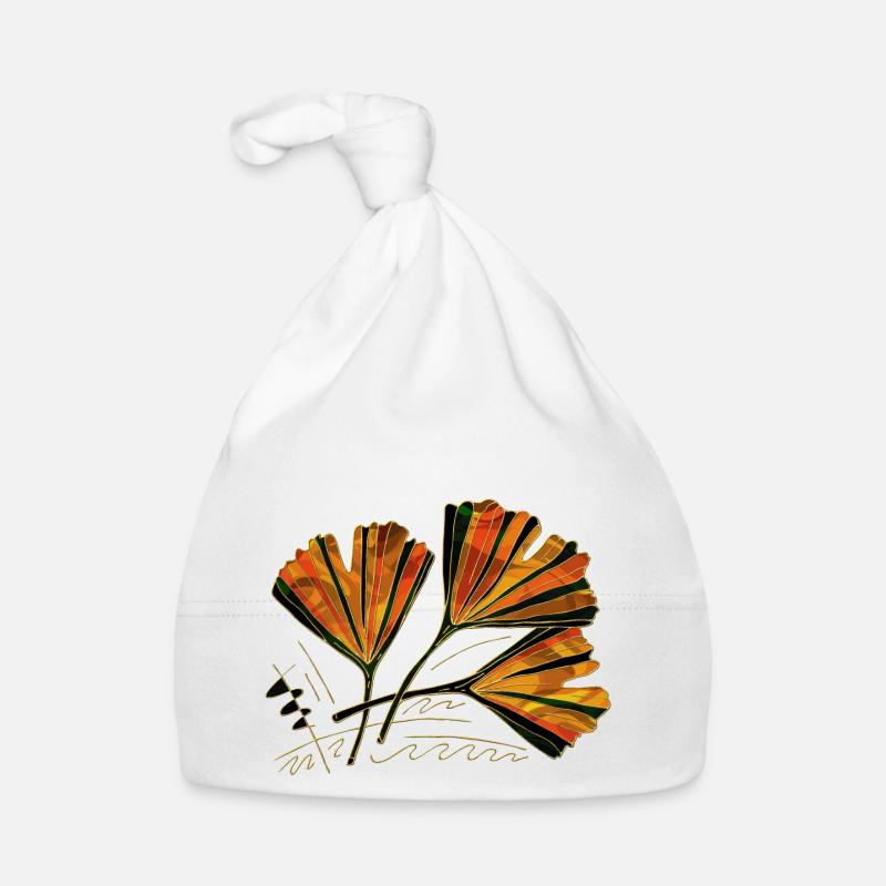 Blätter Baby Bio-Mütze