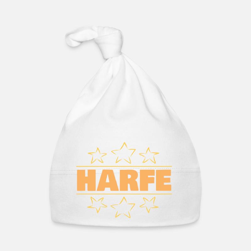 Harfe Baby Bio-Mütze