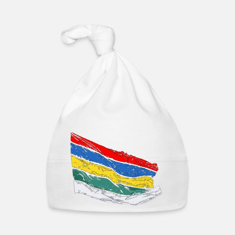 Terschellinger Flagge Baby Bio-Mütze