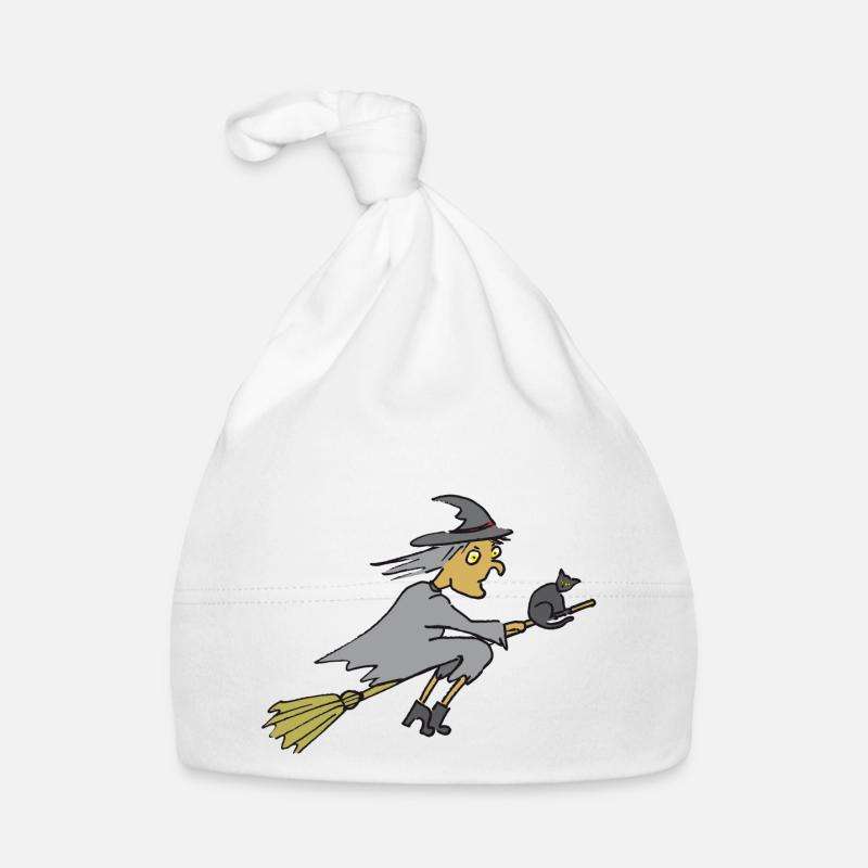 Witch, Halloween, witch Organic Baby Cap