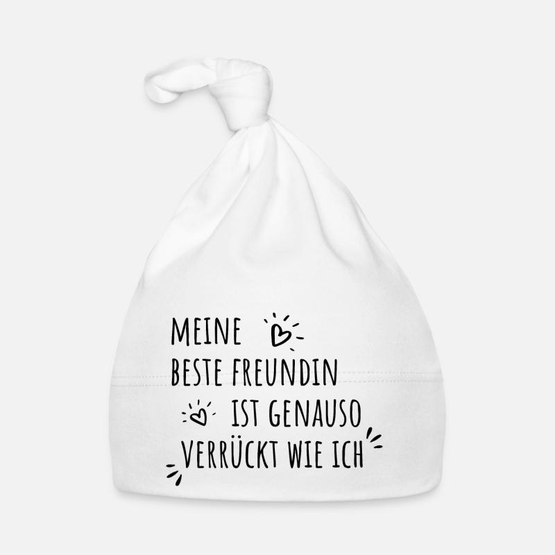 Beste Freundin Geschenke Mädchen Zwillinge BFF Baby Bio-Mütze