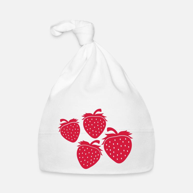 Erdbeeren Muster Design Baby Bio-Mütze