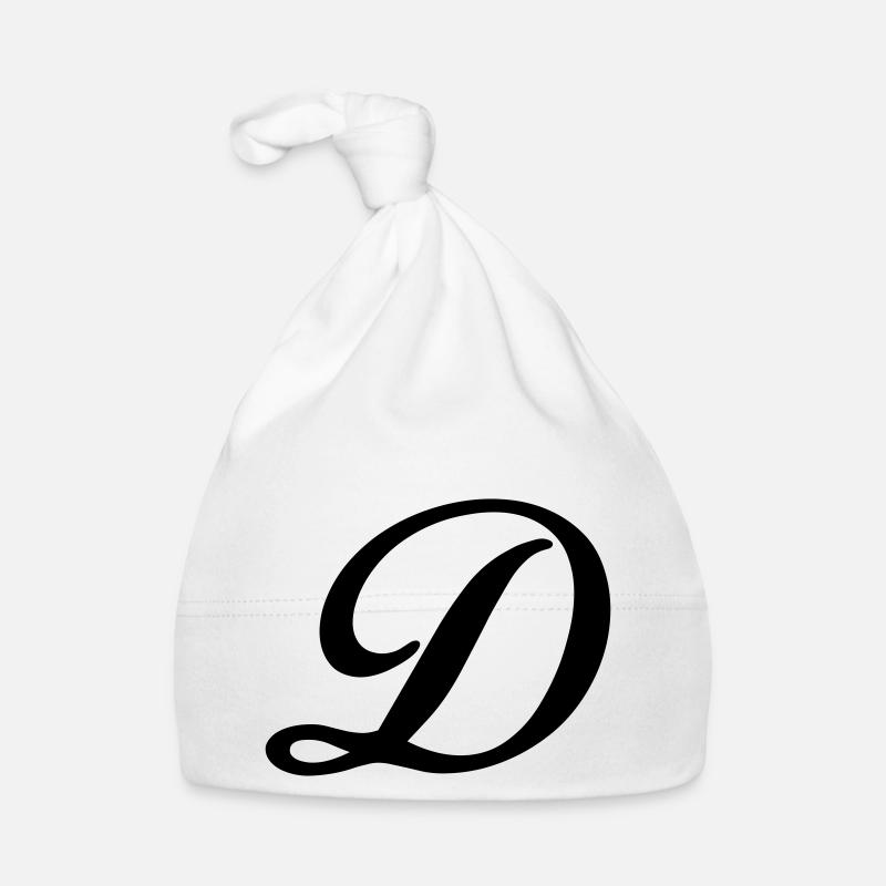 D - Organic Baby Cap - white