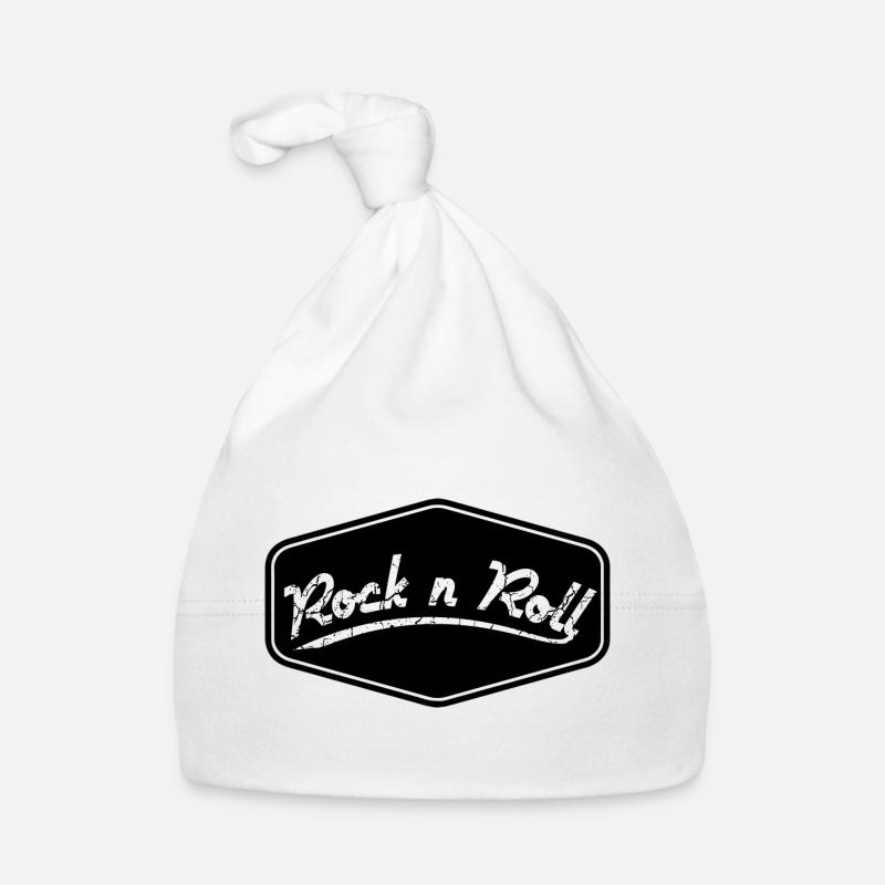 Rock n Roll Schild Shape Baby Bio-Mütze