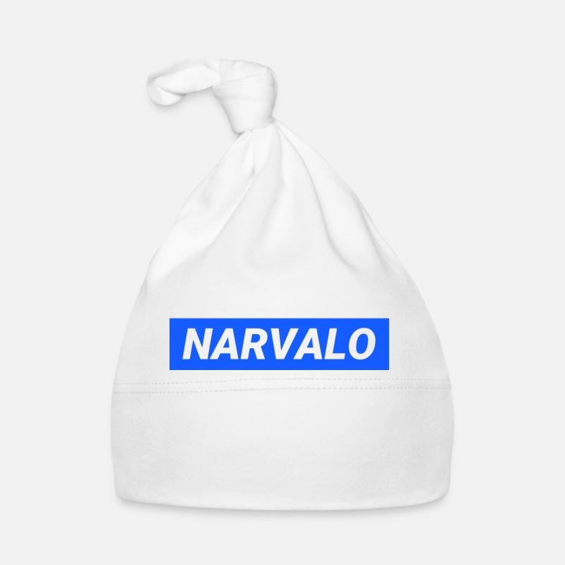 Narvalo Grenoble - Bonnet bio Bébé - blanc