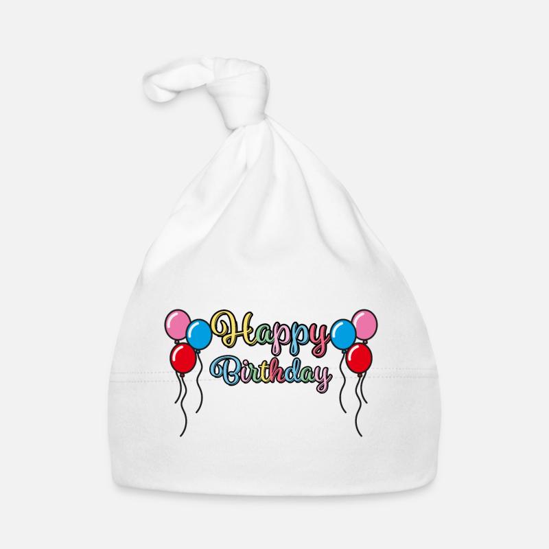 Auguri di buon compleanno Cappellino ecologico per neonato