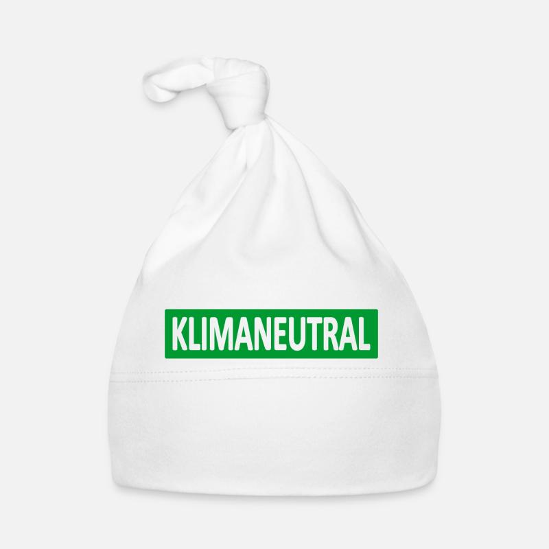 Klimaneutral-Klima-Statement Baby Bio-Mütze