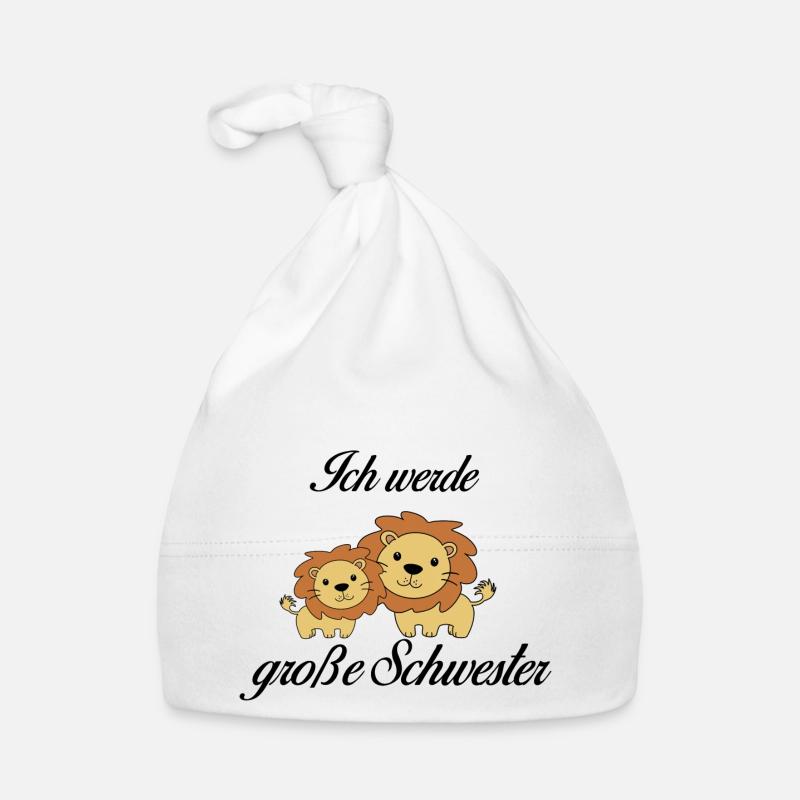 Große Schwester Baby Bio-Mütze