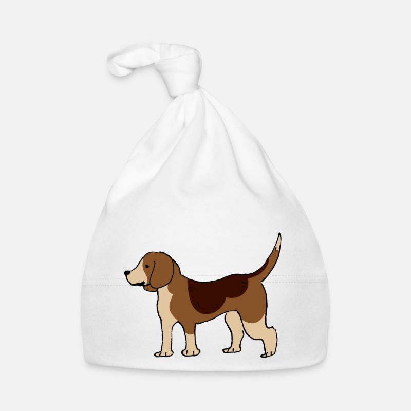 Beagle Baby Bio-Mütze