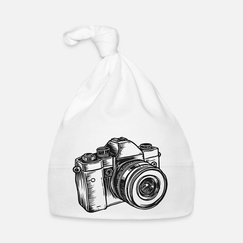 Single-lens reflex camera Organic Baby Cap