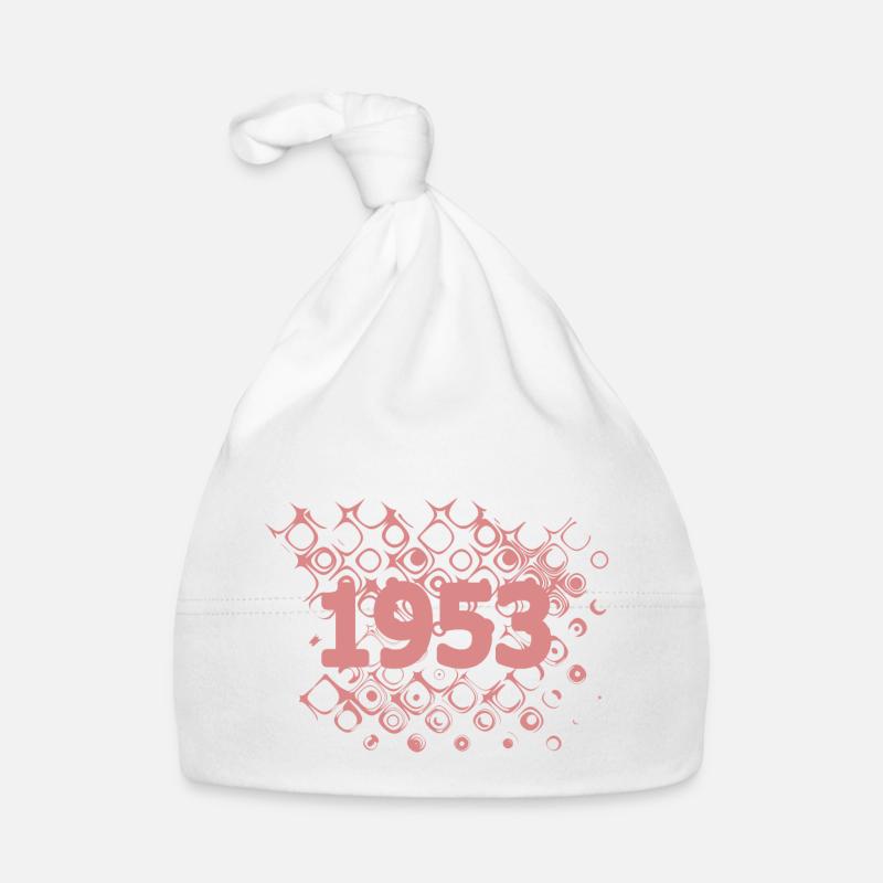 Retro 1953 Baby Bio-Mütze