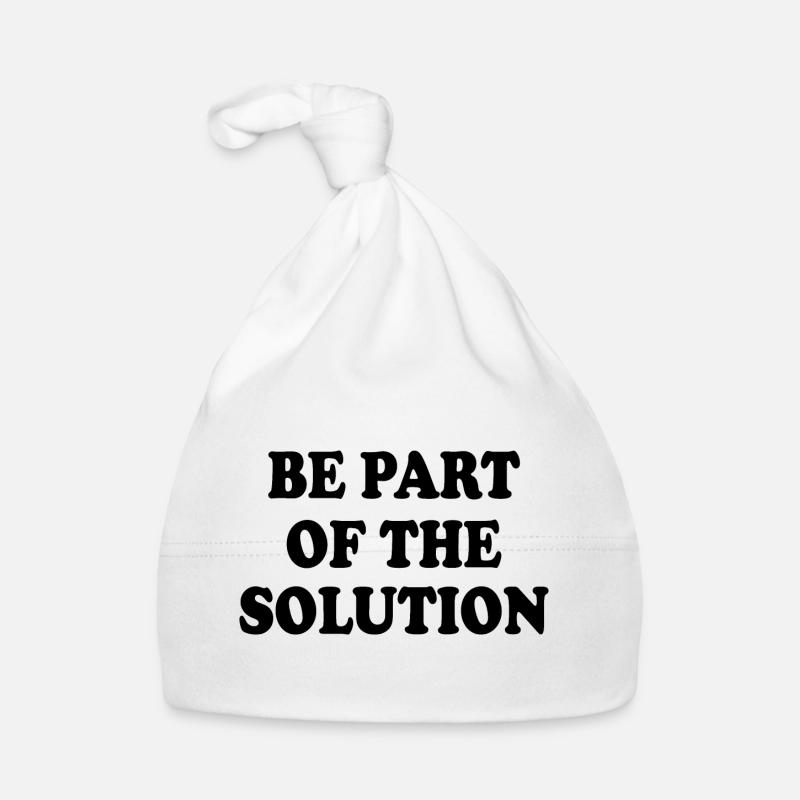 Be part of the solution Organic Baby Cap