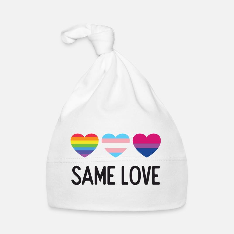 Pride Month LGBTQ - Same Love Organic Baby Cap