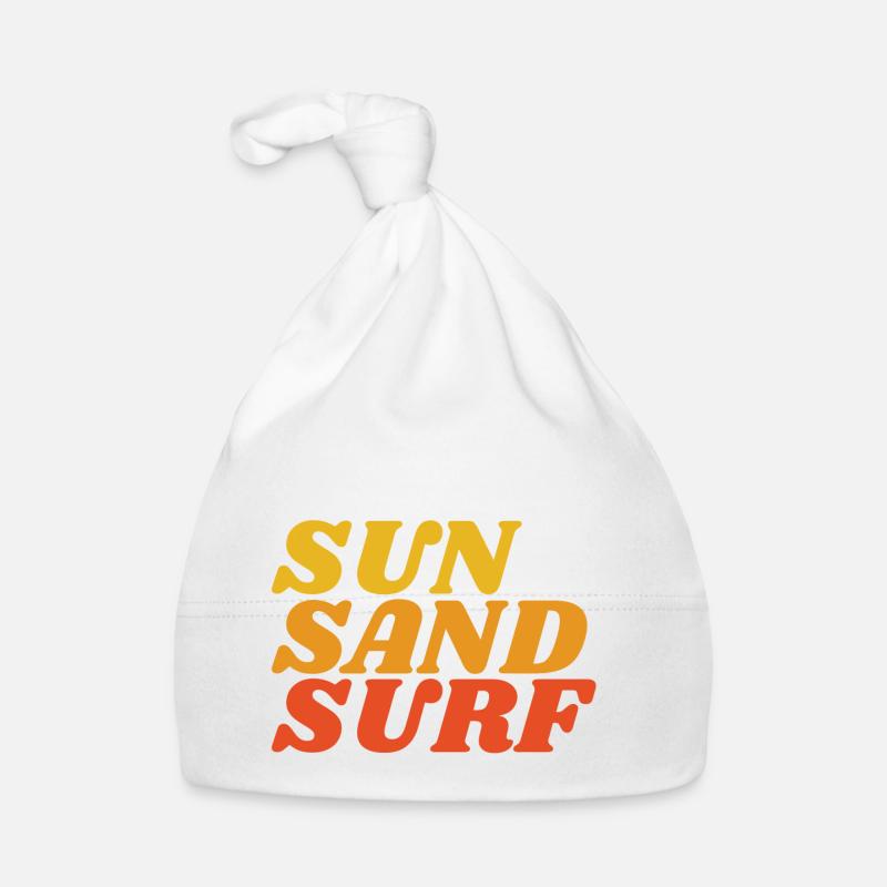 SUN SURF SAND Baby Bio-Mütze