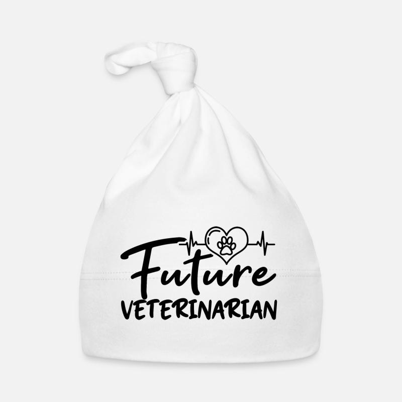 Future Veterinarian Organic Baby Cap