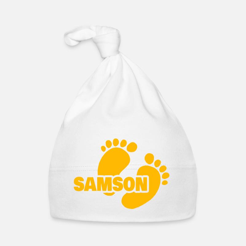 Cadeau pour Samson Bonnet bio Bébé