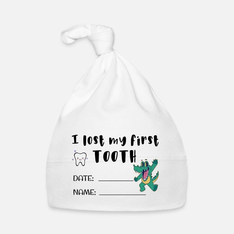 J’ai perdu le nom de mon certificat de première dent Bonnet bio Bébé