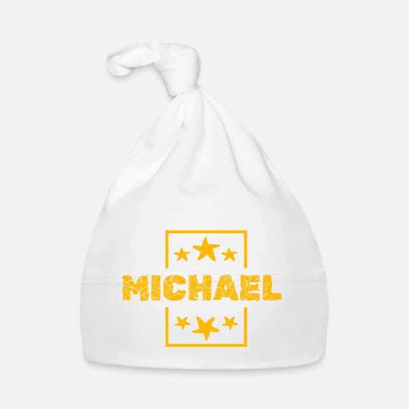 Gift for Michael Organic Baby Cap