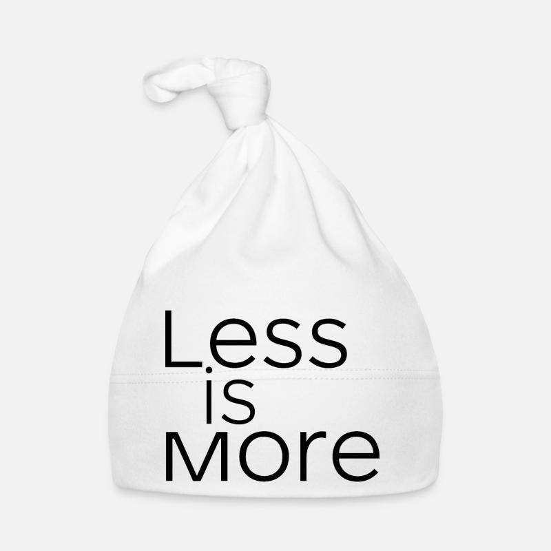 LESS IS MORE Organic Baby Cap