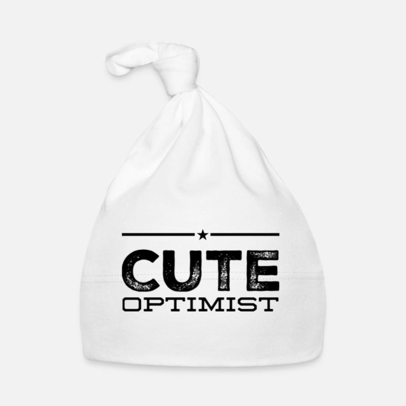 Optimiste mignon Bonnet bio Bébé