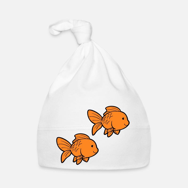 Poisson Poisson Rouge Bonnet bio Bébé